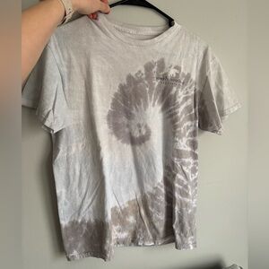 Simply Southern Gray Tie-Dye Short Sleeve Tee